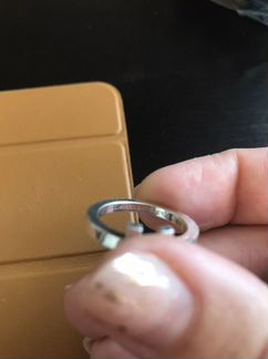 Серебряное кольцо Тиффани