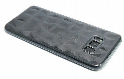 Чехол-накладка для Samsung G955F S8 Plus jzzs Diamond TPU прозрачная
