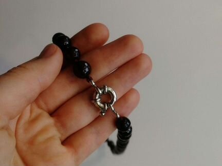 Гранатовые бусы, 47 см