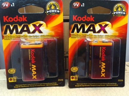 Alkaline battery крона Kodax Max 9V