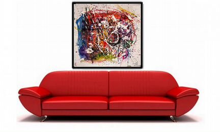 Картина абстрактный экспрессионизм