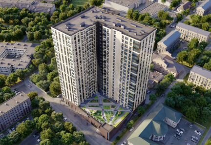1-к квартира, 39.5 м², 17/24 эт.