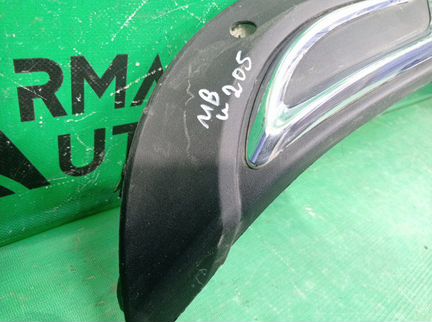 Юбка бампера задняя Mercedes C W205 2014 - 2018