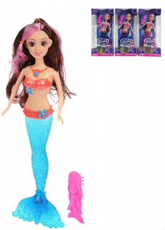 Кукла Наша Игрушка Морское королевство, 2 предмета