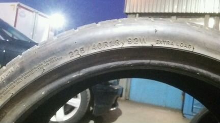 Летние шины potentem uhp 225/40 r18 2шт