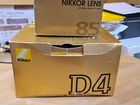 Зеркальный фотоаппарат Nikon D4 body объявление продам