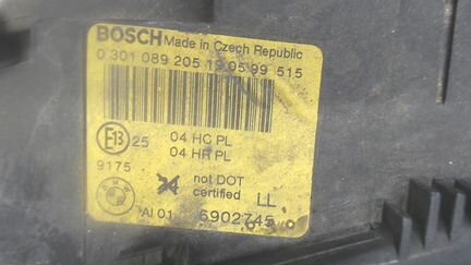 Фара (передняя) левая BMW 3 E46, 1999