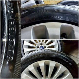 Колеса Ford R17 Titanium Yokohama