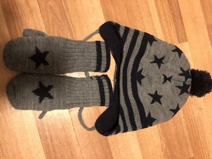 Шапка и варежки