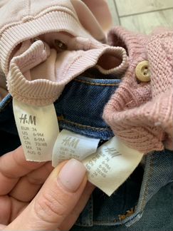 Вещи H&M, 74р на осень