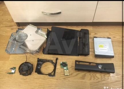 Запчасти детали корпус кулер Xbox 360 slim e