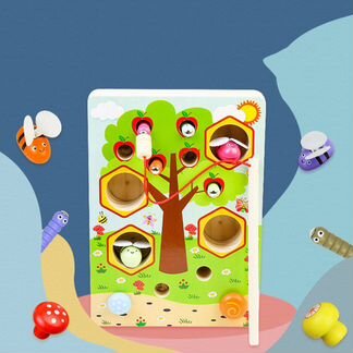 Сортер рыбалка Пчёлки и магнитные червячки