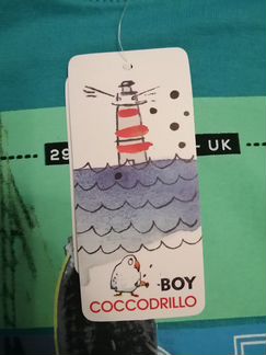 Лонгслив Coccodrillo, рост 140, новый