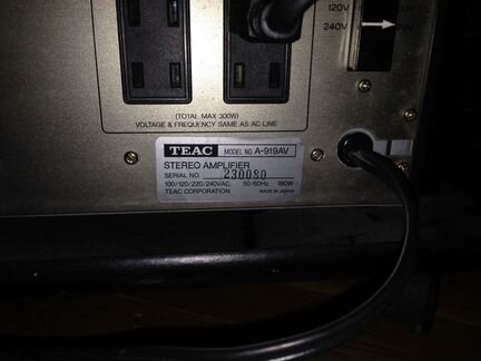 Усилитель и магнитофон двойка teac