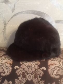 Шапка норковая,женская