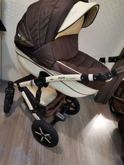 Коляска 3 в 1 Verdi Pepe Eco + подарок стульчик