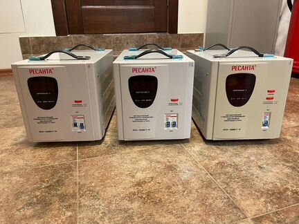 Стабилизатор напряжения Ресанта асн-10000/1-Ц