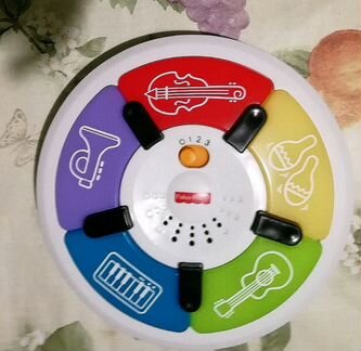 Fisher Price обучающее пианино