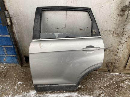 Дверь задняя левая Шевроле Каптива бу оригинал