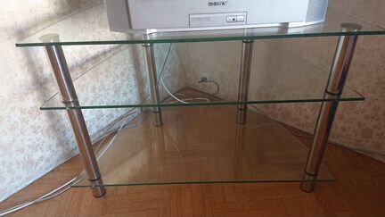 Журнальный столик стеклянный