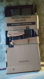 Входная дверь металлическая новая