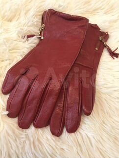 Перчатки кожаные новые