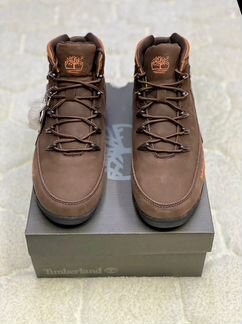 Ботинки timberland натуральный нубук и мех (41-45)