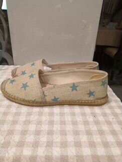 Женские туфли 37-38 размер, летние, рогожка