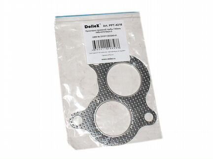 Прокладка приемной трубы газель умз-4216 Евро-3, перфометалл, Dollex PPT-4216