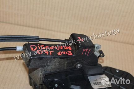 Замок двери передней левой Land Rover Discovery