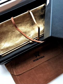 Клатч сумка кожаная pinetti