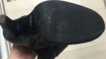 Сапоги чёрные