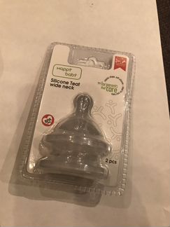 Соски бутылочные happy baby 3+