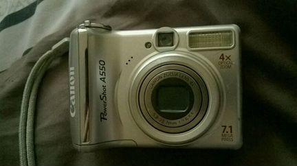 Фотоаппарат Canon Power Shot A550
