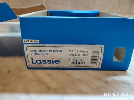 Кросовки Lassie Ribera темно синие