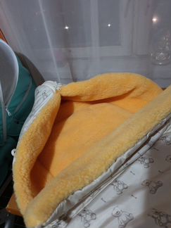 Конверт в коляску зимний