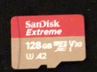 Карта памяти MicroSD sandisk extreme 128