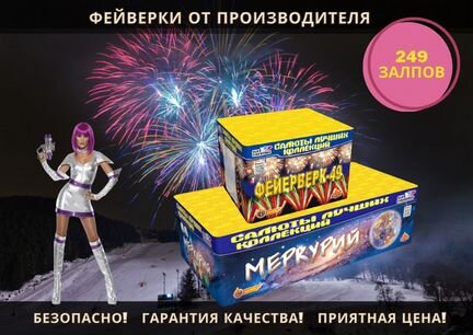 Салюты и фейерверки. Moscow 333