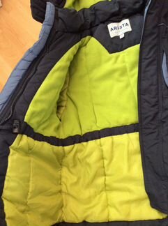 Куртка зимняя с овечьей подстежкой р 128