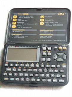 Записная электронная книга Casio