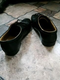 Кожаные ботинки