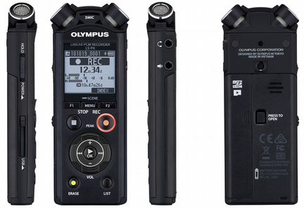 Диктофон Olympus LS-P 4 PCM линейный