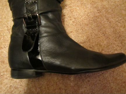 Сапоги/полусапожки женск. нат.кожа,демисезон, р.40