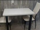 Кухонный стол и стулья новые объявление продам