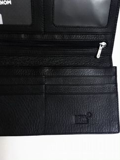 Montblanc Мужской кожаный купюрник Мужские сумки