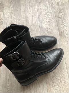 Сапоги, ботинки, полуботинки zara 39-40