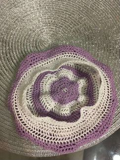 Беретка летняя для девочки 3 мс.-8 мес