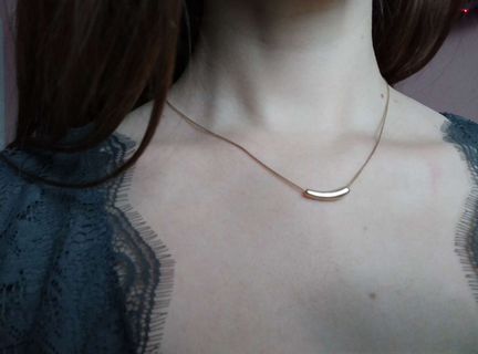 Колье серебро 925