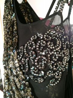 Платье для бальных танцев. Бальные танцы LA. Латин