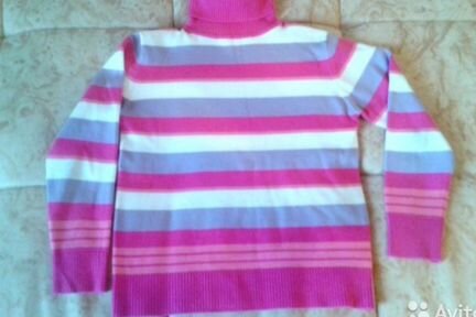 Две водолазки и жилет на 8-10лет